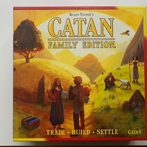 Catan Family Edition Board Game – Complete, Discontinued, 2012 Mayfair - Picture 1 of 6